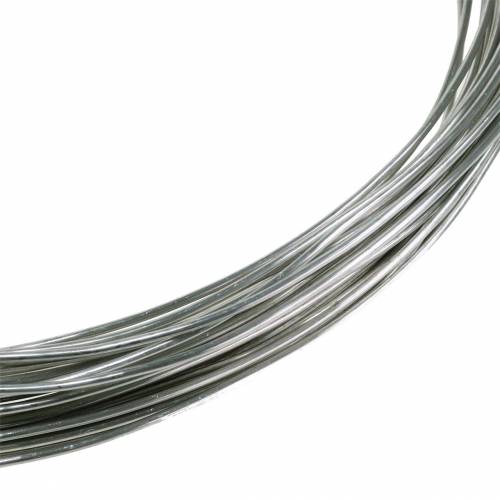 Floristik24 Aluminiumdraht Ø3mm Silber 1kg