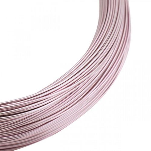 Artikel Aluminiumdraht Ø1mm Rosa Zierdraht Rund 120g