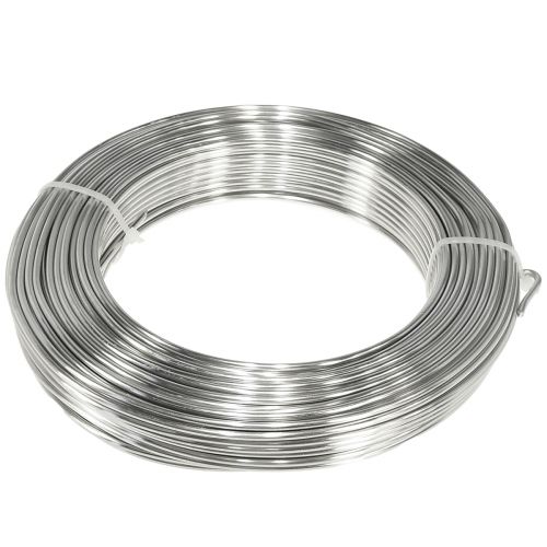 Aluminiumdraht Dekodraht Basteldraht Silber Ø3mm 1kg