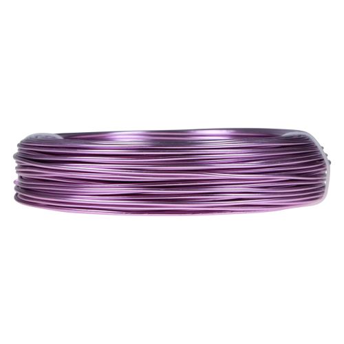 Artikel Aluminiumdraht Lila Ø2mm Schmuckdraht Lavendel Rund 500g 60m