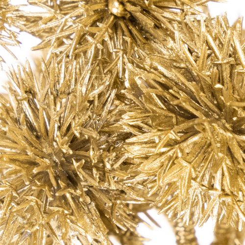 Künstlicher Amberfrucht Zweig Gold Kunststoff 26 cm 6er-Bund | Floristik24.at