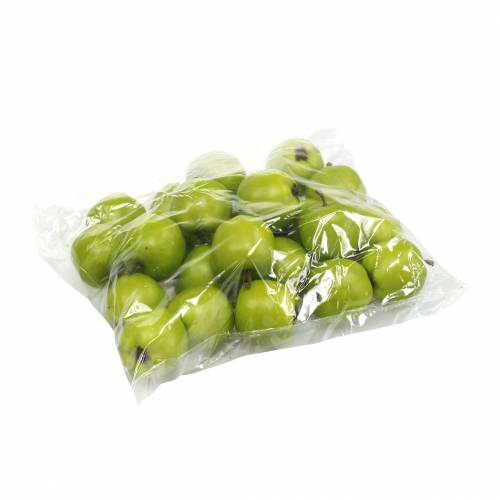 Artikel Deko-Mini-Äpfel Grüngelb künstlich H4,3cm Ø3,6cm 24 St
