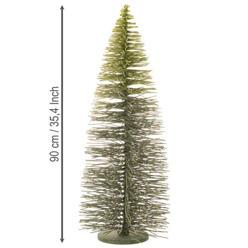 Deko Tannenbaum künstlich grün 90 cm mit Standfuß für Innenräume | Floristik24.at