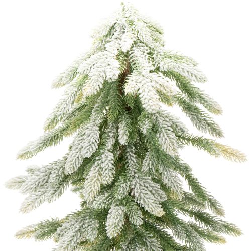 Künstlicher Tannenbaum mit Schneedekoration 95 cm | Floristik24.at