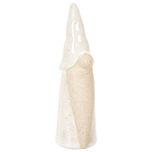 Dekofigur Wichtel 18cm aus Keramik im 3er-Set weiß-grau/natur für Innenbereich bestellen | Floristik24.at
