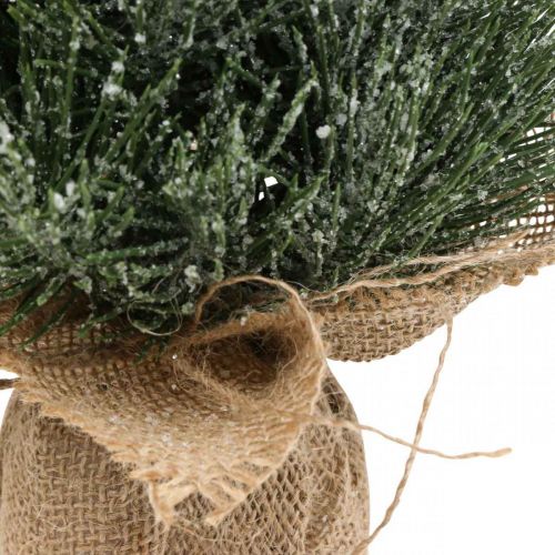 Artikel Mini Weihnachtsbaum künstlich im Sack Beschneit H41cm