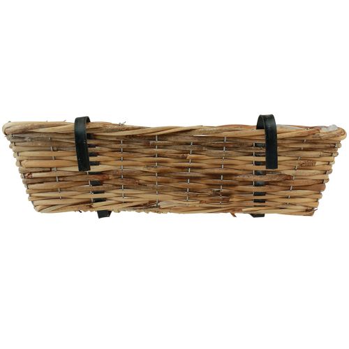 Artikel Balkonkasten Blumenkasten zum Hängen Rattan Natur L51cm