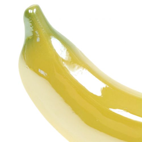 Floristik24 Banane Keramik 12cm 3St
