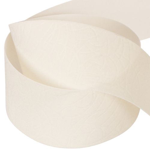 Dekoband Samtband Creme 40mm 20m für Innenbereich | Floristik24.at