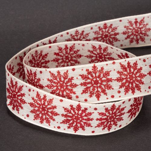 Dekoband Schneeflocken