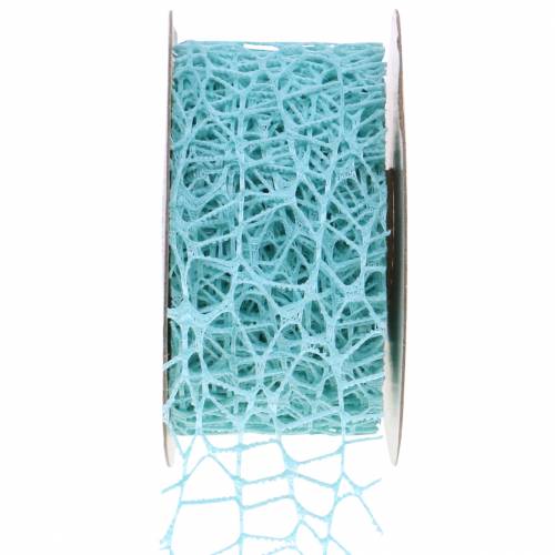 Artikel Dekoband Netzband Hellblau Tiffany 40mm 10m