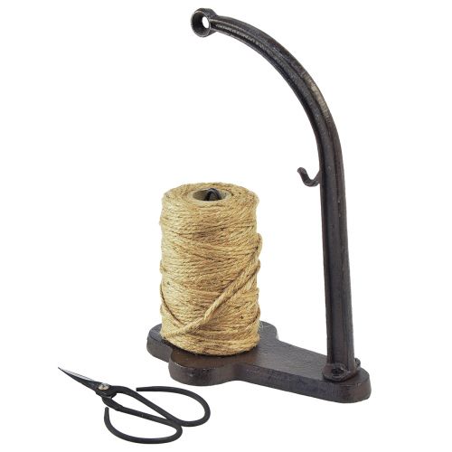 Artikel Abroller Garnhalter Gusseisen Schere Jute Rolle H25cm