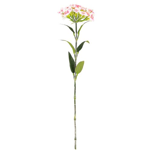 Artikel Bartnelke künstlich Nelke Peach Pink 52cm