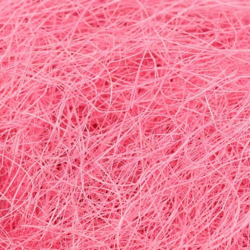 Artikel Bastelmaterial, Sisalgras, Naturmaterial Rosa 300g