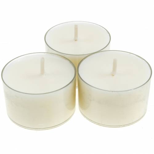 PURE Nature Lights Teelichter Rapswachs Ø38mm 40St Natur