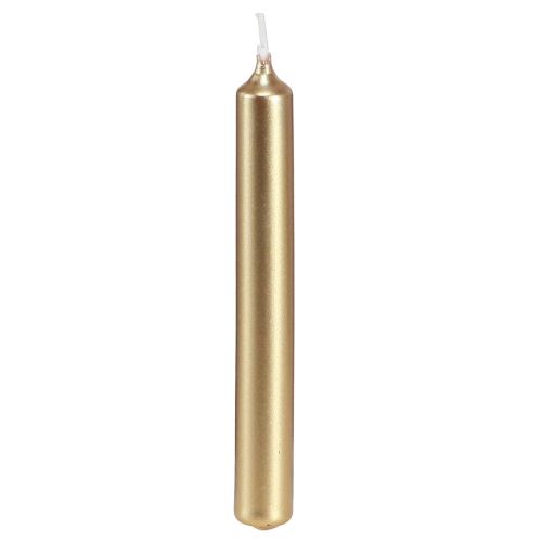 Artikel Baumkerzen Kerzen für Christbaum Gold 13x105mm 20 St