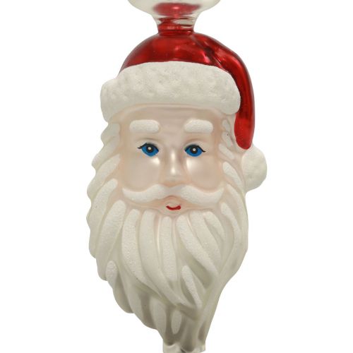 Artikel Baumspitze Glas Weihnachtsmann Christbaumspitze Farbe H34cm