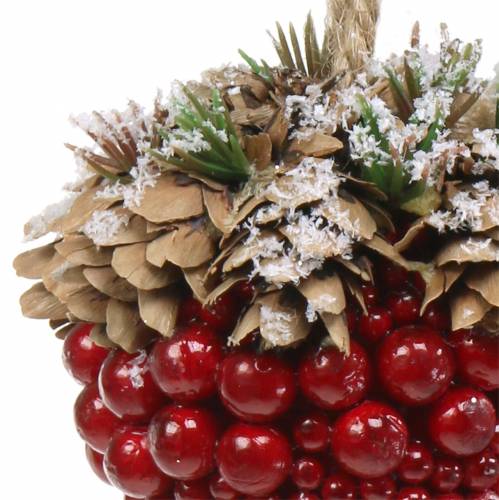 Floristik24 Dekohänger Beere/Eichel 8,5cm