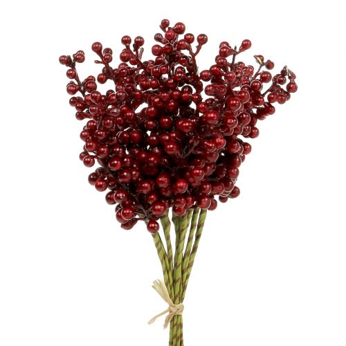 Floristik24 Beerenpick Rot 23cm 12 St