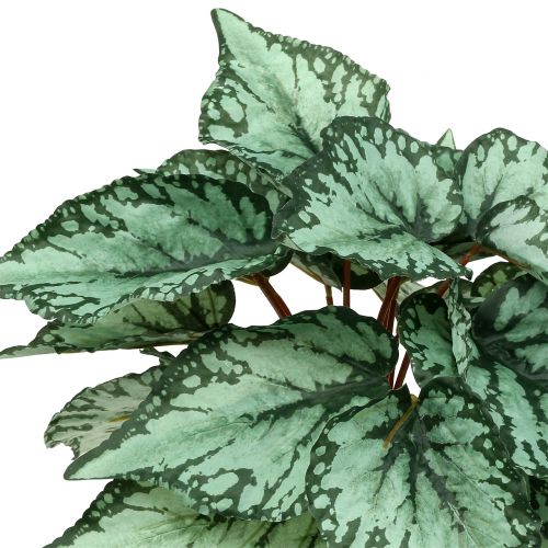 Artikel Künstlicher Begonienbusch Kunstpflanze Grün 34cm