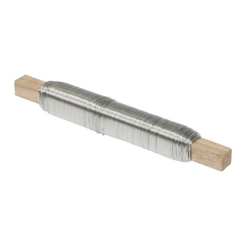 Artikel Bindedraht Wickeldraht Blumendraht Silber 0,50mm 100g 3 St