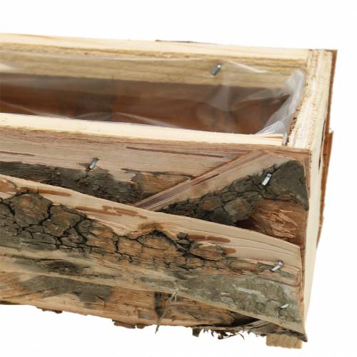 Floristik24 Pflanzgefäß Birke 25cm x 10cm / 30cm x 15cm 2St