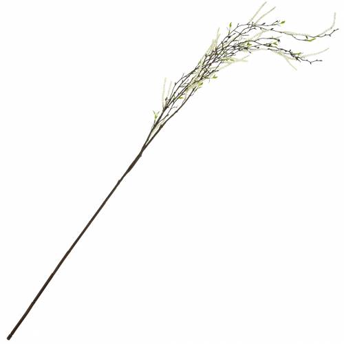 Floristik24 Künstlicher Birkenzweig, Deko-Zweig Birkengrün mit Kätzchen L135cm