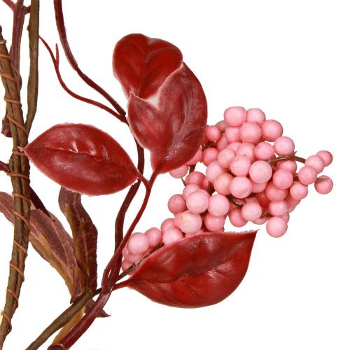 Artikel Blättergirlande Herbstdeko Dekohänger in Rosa 125cm