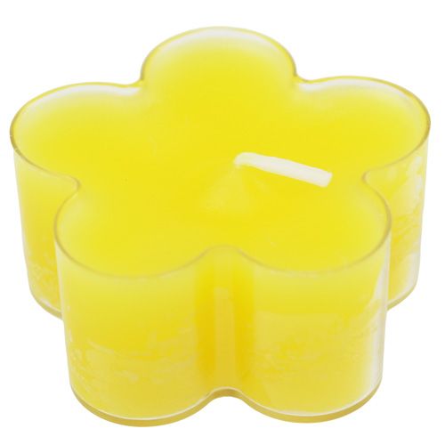 Floristik24 Blütenlicht Gelb 12St