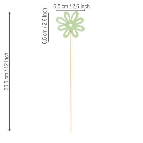 Artikel Dekorative Blumenstecker für frühlingshafte Akzente in Pflanzgefäßen und Vasen 16St