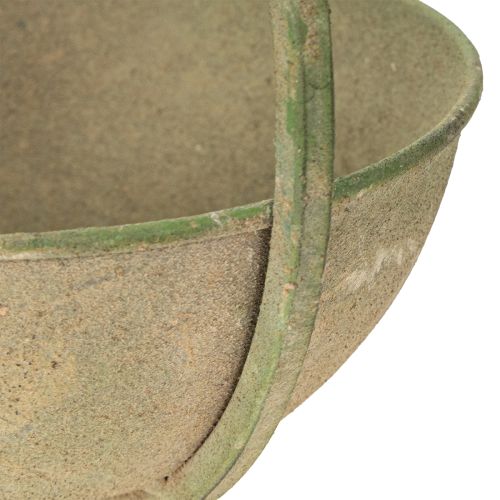 Artikel Blumenampel, Hängeampel, Metall-Deko Garten Ø16cm H38cm