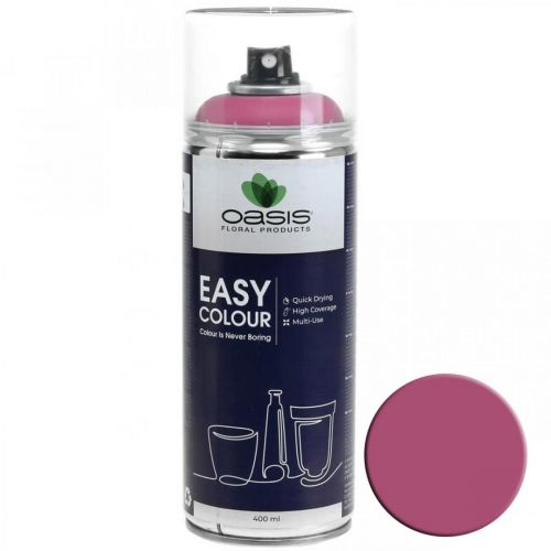 Floristik24 OASIS® Easy Colour Spray, Lack-Spray Pink 400ml
