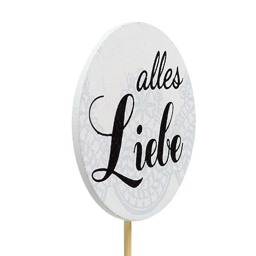 Floristik24 Stecker mit Spruch sort. 24 St