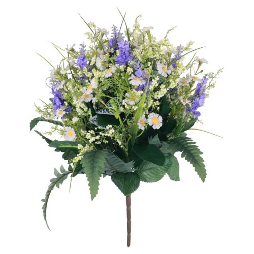 Kunstblumen Deko Kunstblumenstrauß Gänseblümchen 40cm