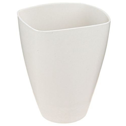 Artikel Blumentopf Plastik Orchideentopf Kunststoff Weiß H16,5cm 4St