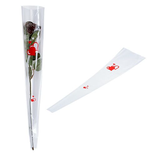 Floristik24 Blumentüte Cupido Silking L49,5 B11,5cm - 3cm 50 St