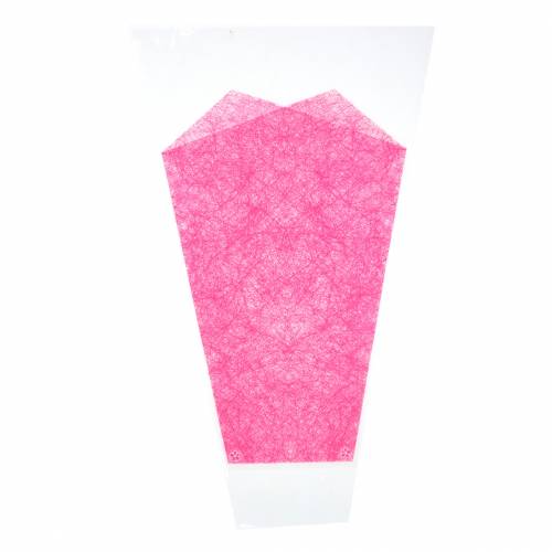 Artikel Blumentüte Pink L40cm B12-30cm 50St