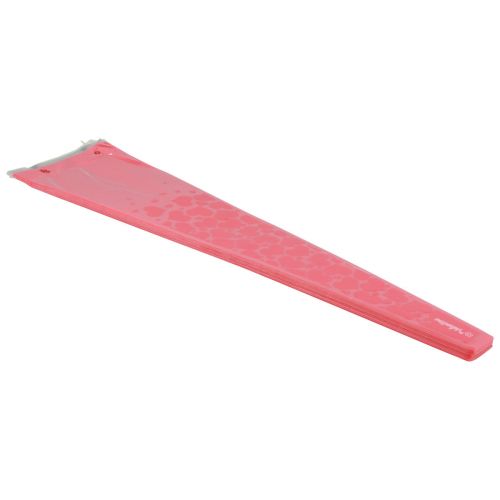 Floristik24 Blumentüte mit Herzen Rosa Für eine Rose 50cm 50 St