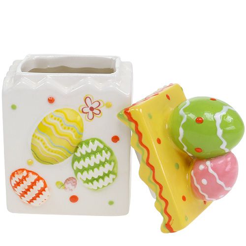 Floristik24 Bonbondose Gelb Ostern 13,5cm