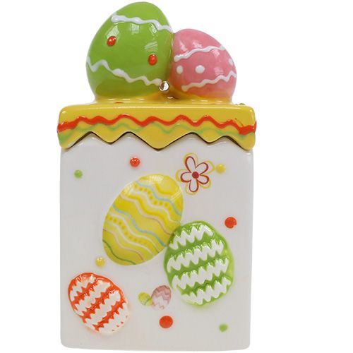 Floristik24 Bonbondose Gelb Ostern 13,5cm