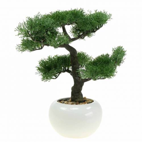 Floristik24 Bonsai Baum Kiefer Künstlich im Topf H36cm