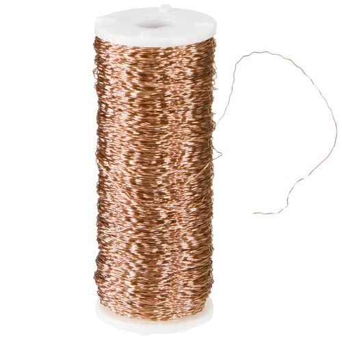 Artikel Bouilloneffektdraht 100g Kupfer