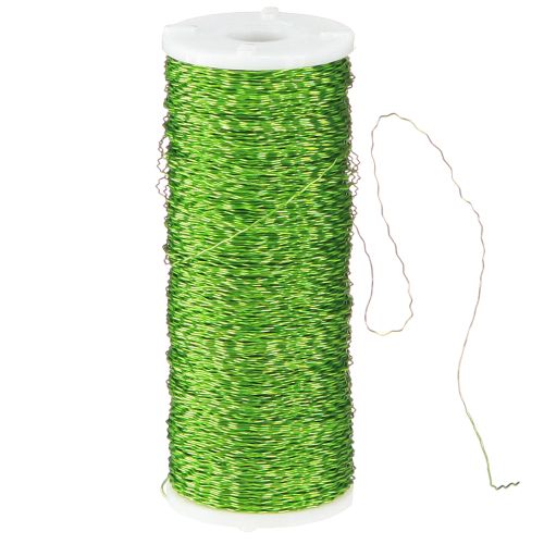 Artikel Bouilloneffektdraht Ø0,30mm 100g 140m Apfelgrün