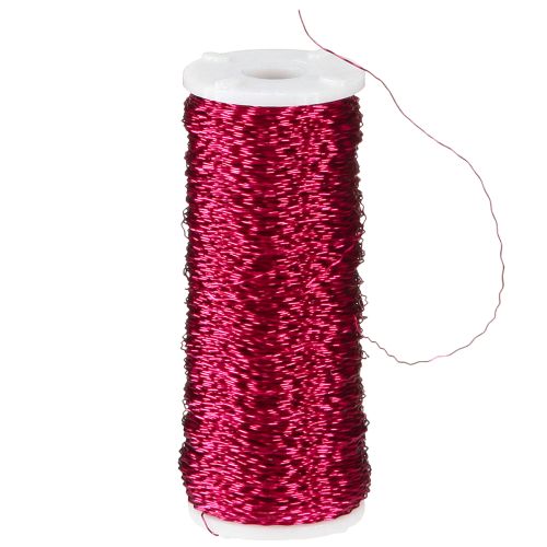 Artikel Bouilloneffektdraht Ø0,30mm 100g/140m Pink