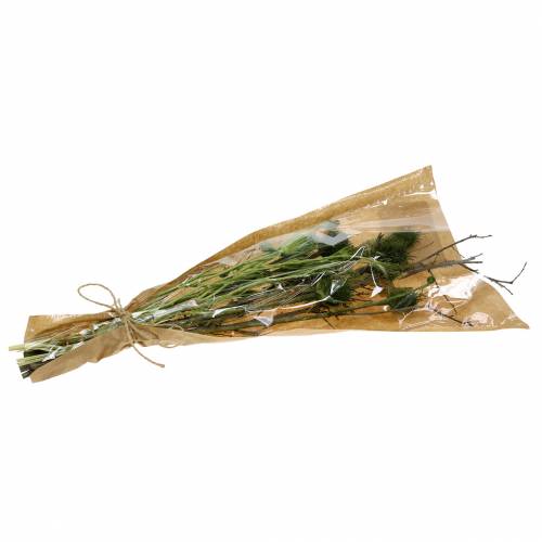 Floristik24 Wildblumen-Bouquet Natur, Grün 25–60cm 70g