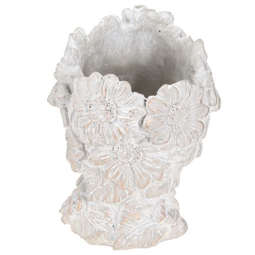 Artikel Büste aus Steinguss Skulptur Frau Übertopf Antik H21,5cm