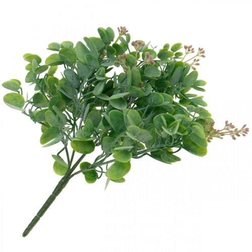Artikel Hochzeitsdeko Eukalyptus-Zweige mit Blüten Dekostrauß Grün, Rosa 26cm