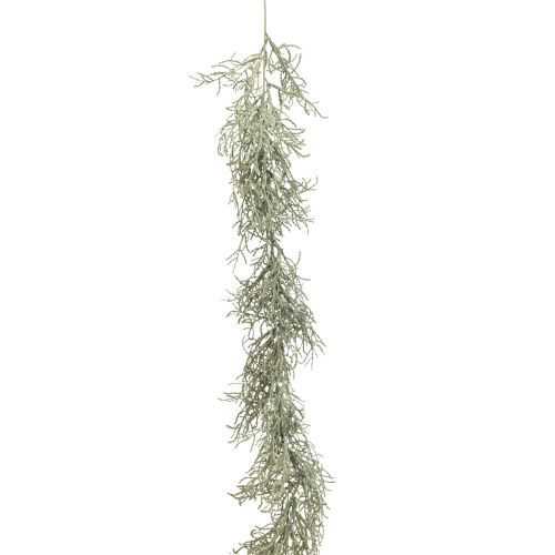Floristik24 Calocephalus Girlande Kunstpflanzen Silber Grau 122cm