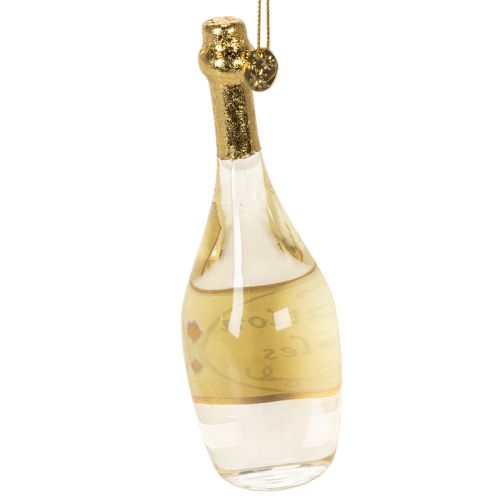 Sektflasche und Sektglas