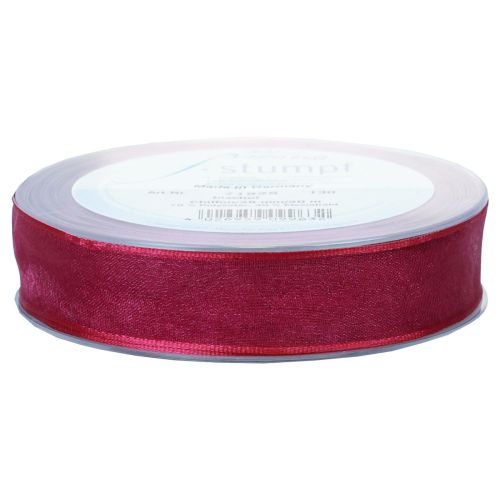 Artikel Chiffonband Organzaband Dekoband Organza Violett 25mm 20m